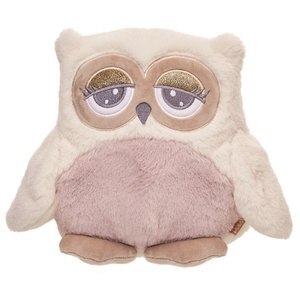 Maskotka Sowa Abby kremowo różowa 23cm 14068