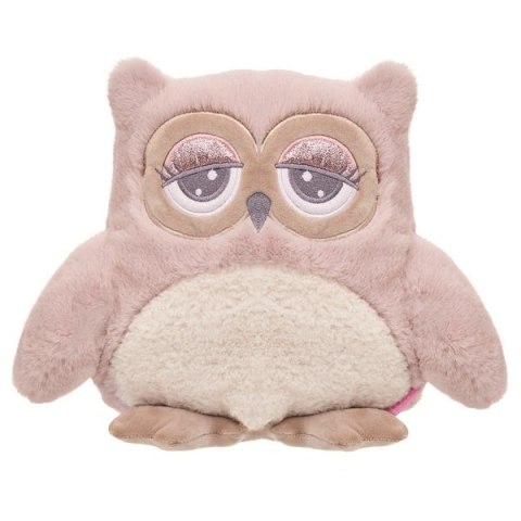 Maskotka Sowa Abby różowo kremowa 23cm 14067 Maskotka Sowa Abby różowo kremowa 23cm 14067