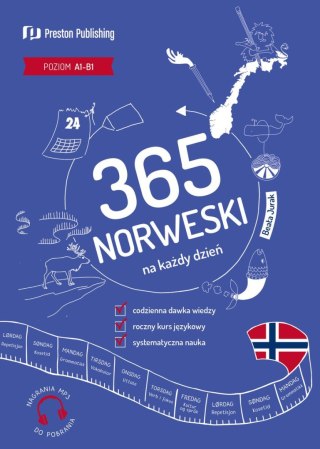 Norweski 365 na każdy dzień. Poziom A1-B1