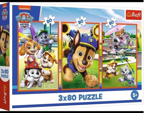 PUZZLE 3x80 - Psia zgraja" / Viacom PAW Patrol 34886 PUZZLE 3x80 - Psia zgraja" / Viacom PAW Patrol 34886