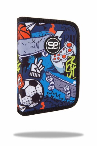 Piórnik jednoklapkowy bez wyposażenia Coolpack Clipper Hobby