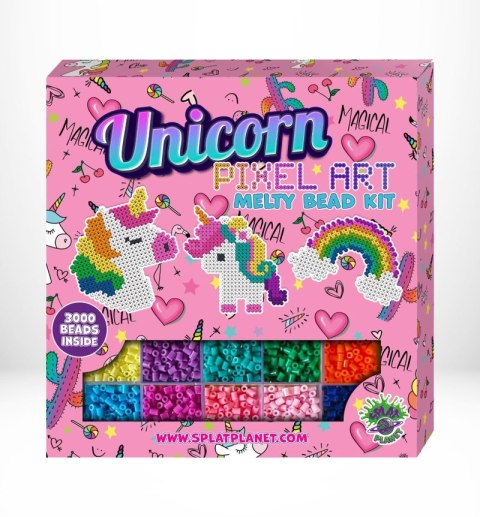 Zestaw koralików do prasowania Jednorożec