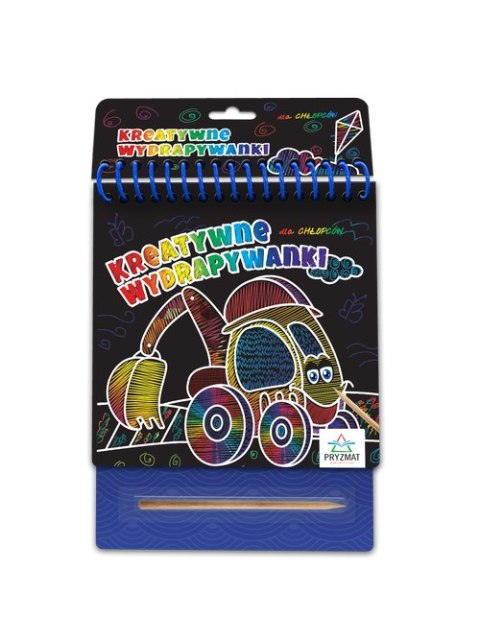 Kreatywne wydrapywanki. Dla chłopców