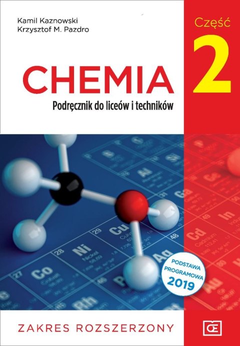 Nowe chemia podręcznik dla klasy 2 liceów i techników zakres rozszerzony CHR2 Nowe chemia podręcznik dla klasy 2 liceów i techników zakres rozszerzony CHR2