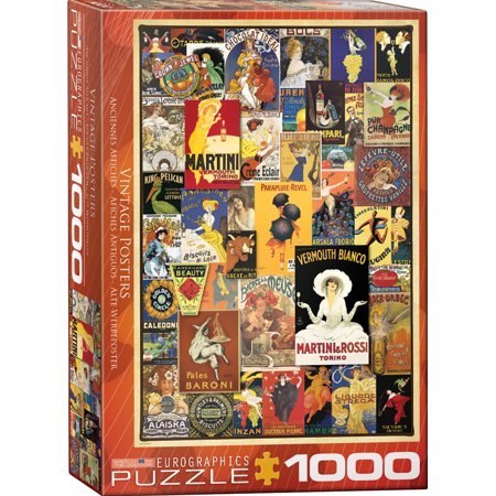 Puzzle 1000 Vintage Posters 6000-0769 Puzzle 1000 Vintage Posters 6000-0769
