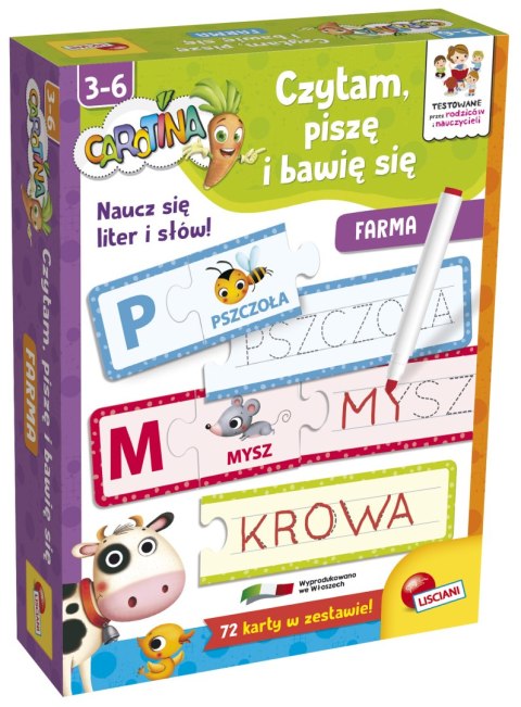 Bawię się, czytam i piszę farma Carotina 304-PL79940