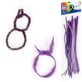Druciki kreatywne 30cm fioletowe 20szt. Fiorello GR-CH020 Druciki kreatywne 30cm fioletowe 20szt. Fiorello GR-CH020