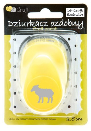 Dziurkacz ozdobny Owieczka 2,5cm mix