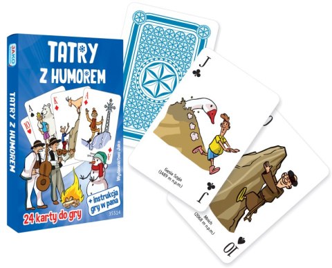 Karty do gry Tatry z humorem Karty do gry Tatry z humorem