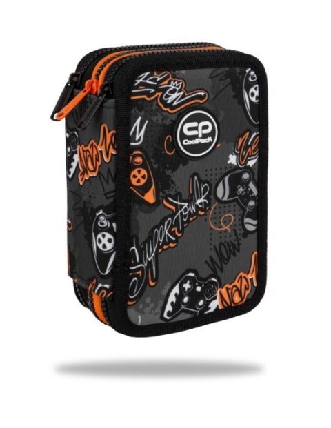 Piórnik 3-komorowy z wyposażeniem Coolpack jumper 3 Gamer Piórnik 3-komorowy z wyposażeniem Coolpack jumper 3 Gamer