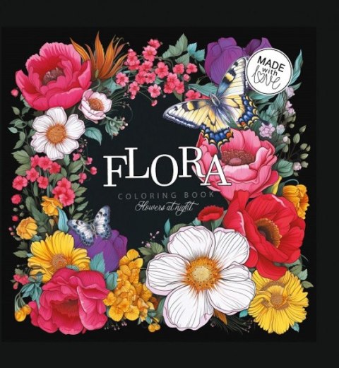 Kolorowanka usztywniana Flora Kwiaty Kolorowanka usztywniana Flora Kwiaty