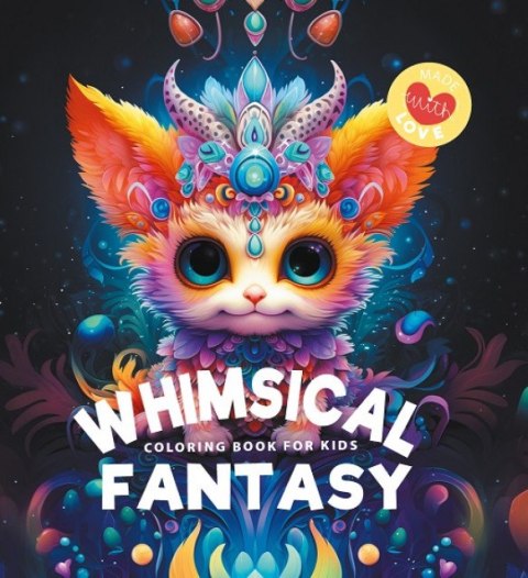 Kolorowanka usztywniana Whimsical Fantasy Stworki Kolorowanka usztywniana Whimsical Fantasy Stworki