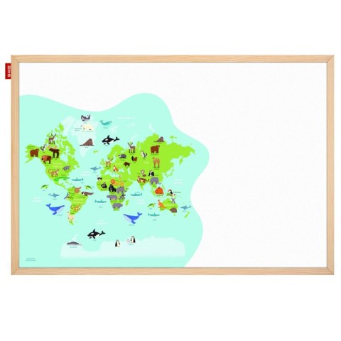 Tablica edukacyjna MEMOBE Animal adventure! 60x40 cm Tablica edukacyjna MEMOBE Animal adventure! 60x40 cm