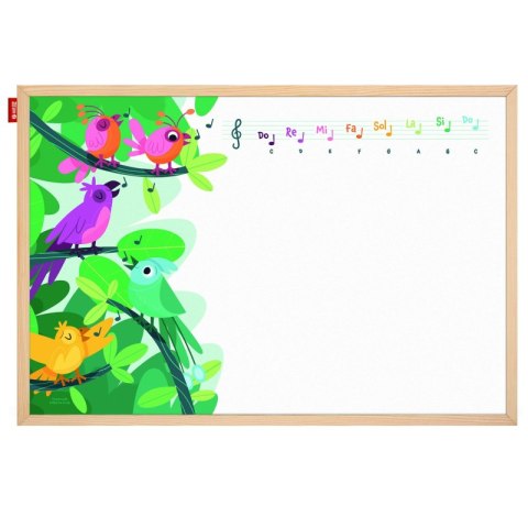 Tablica edukacyjna MEMOBE Music adventure! 60x40 cm Tablica edukacyjna MEMOBE Music adventure! 60x40 cm