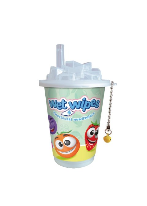 Chusteczki nawilżające w puszce Astra Care Shake Owocki 1szt.mix Chusteczki nawilżające w puszce Astra Care Shake Owocki 1szt.mix