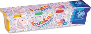 Masa plastyczna Jednorożec Frutolina Astrafun 4x100 g