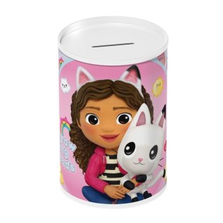 Skarbonka metalowa koci domek Gabi