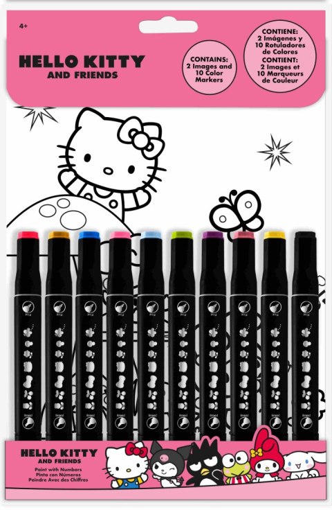 Malowanie po numerkach Hello Kitty HK50188 Malowanie po numerkach Hello Kitty HK50188