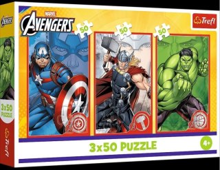 PUZZLE 3x50 Twój bohater 34891