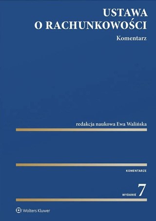 Ustawa o rachunkowości. Komentarz
