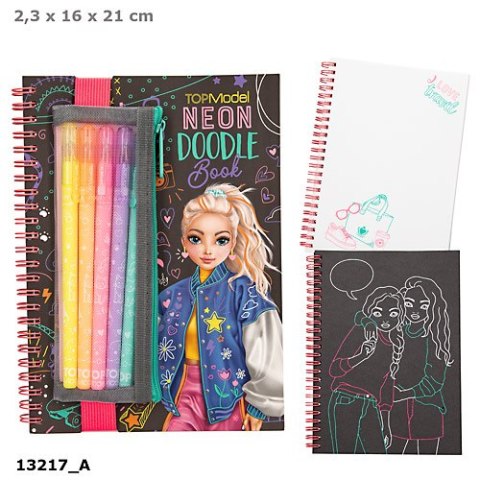 Zestaw Neon Doodle Top Model z żelpenami 13217A Zestaw Neon Doodle Top Model z żelpenami 13217A