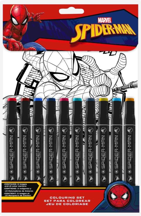 Zestaw kreatywny Spiderman 12 elementów SP50043 Zestaw kreatywny Spiderman 12 elementów SP50043