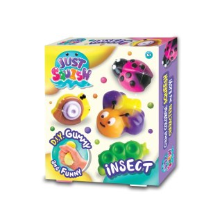 Zestaw kreatywny Strigo Just Squish stwórz swoje żelowe figurki Owady