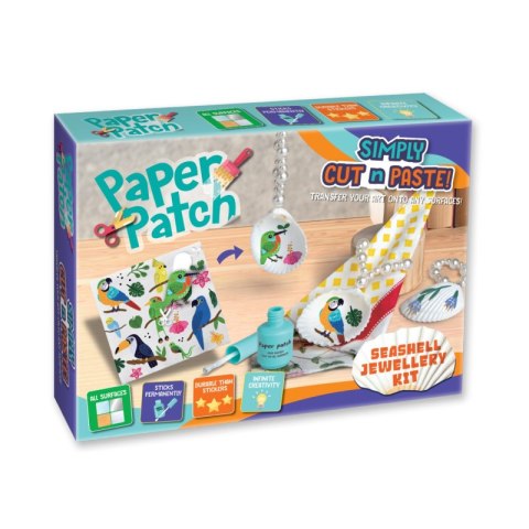 Zestaw kreatywny Strigo do Decoupage Paper Patch muszelkowa biżuteria Zestaw kreatywny Strigo do Decoupage Paper Patch muszelkowa biżuteria