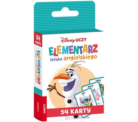 Disney Uczy Karty do elementarza Języka Angielskiego UEK-9302