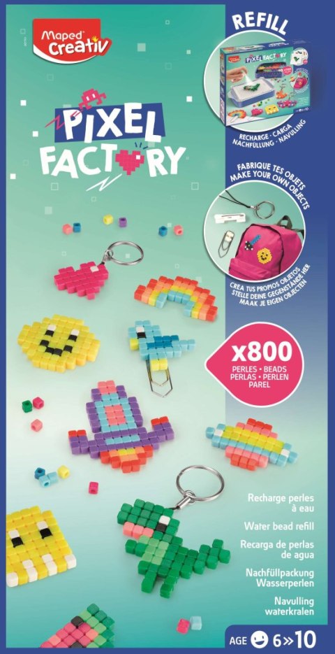 Koraliki wodne Creativ Pixel zestaw uzupełniający Koraliki wodne Creativ Pixel zestaw uzupełniający