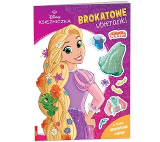 Księżniczka Brokatowe ubieranki SDLB-9107