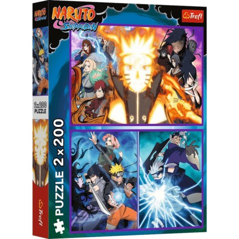 Puzzle 2x200 Ninja z Wioski Ukrytego Liścia 13333 Puzzle 2x200 Ninja z Wioski Ukrytego Liścia 13333