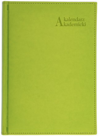 Kalendarz akademicki 2025/2026 A5T Vivella SELEDYN