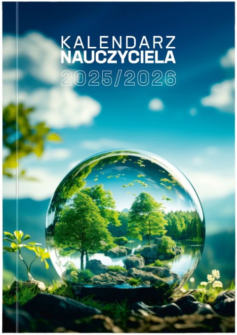 Kalendarz nauczyciela 2025/2026 A5T PCV bezbarwny EKO
