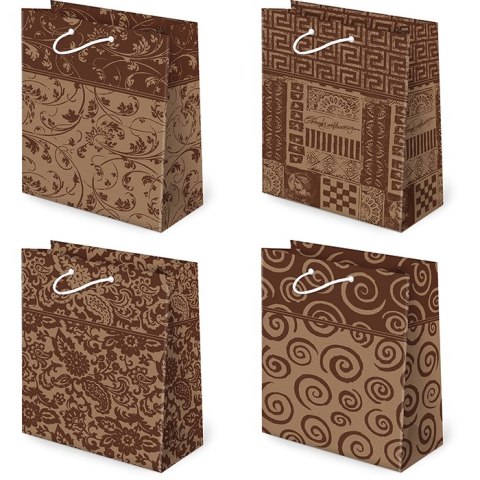Torebki ozdobne T2K-131 Rustic style 10 sztuk Torebki ozdobne T2K-131 Rustic style 10 sztuk