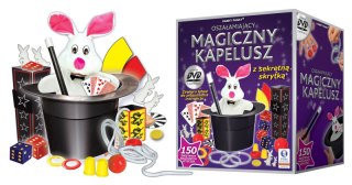 Magiczny Kapelusz 150 sztuczek z pluszowym króliczkiem