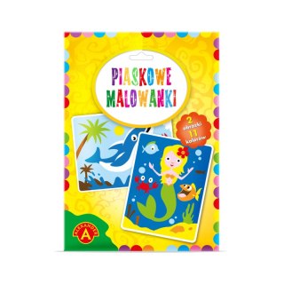 Malowanka piaskowa syrenka delfin 2092