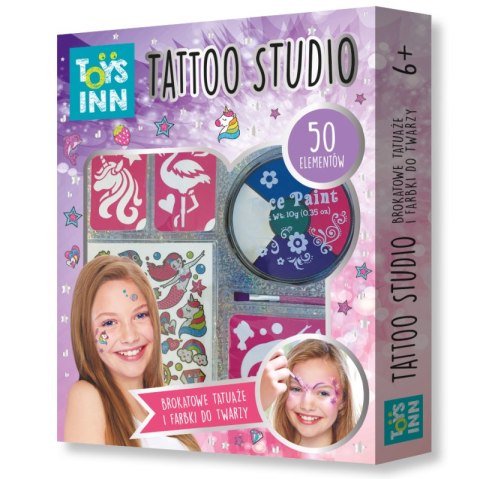 Zestaw farb do twarzy i tatuaże ToysInn STN 5331