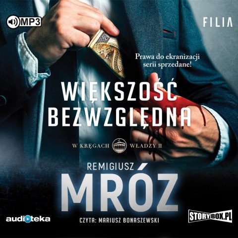 CD MP3 Większość bezwzględna. W kręgach władzy. Tom 2 CD MP3 Większość bezwzględna. W kręgach władzy. Tom 2