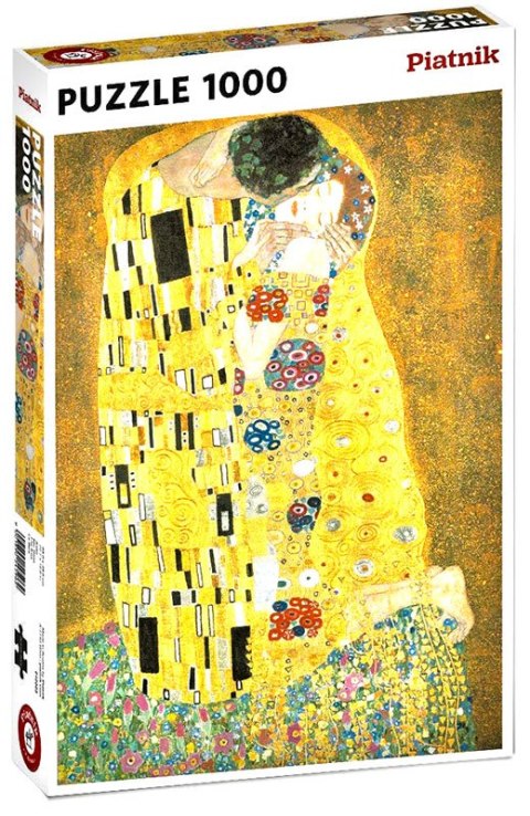 Puzzle 1000 Klimt Pocałunek metalizowane Puzzle 1000 Klimt Pocałunek metalizowane