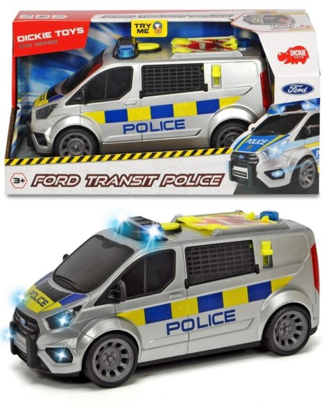 Samochód policyjny sos Ford Transit