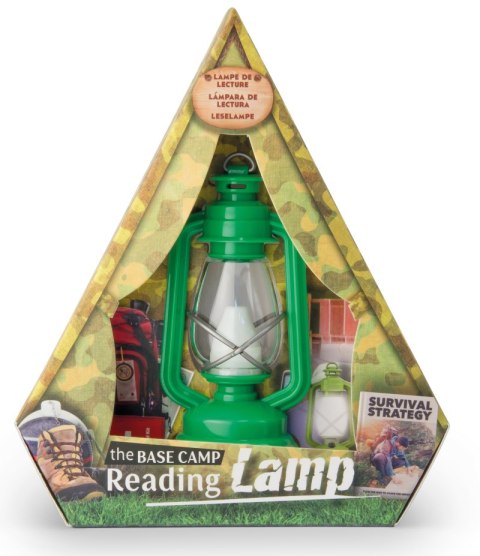 Lampka do czytania książek zielona
