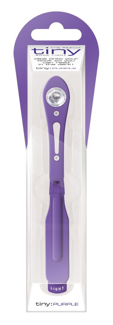 Lampka do książki purpurowa Lampka do książki purpurowa