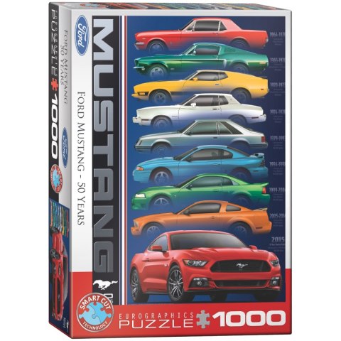 Puzzle 1000 Ford Mustang 50 Years 6000-0699 Puzzle 1000 Ford Mustang 50 Years 6000-0699