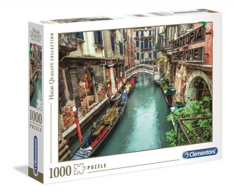 Puzzle 1000 HQ Kanał wenecki 39458 Puzzle 1000 HQ Kanał wenecki 39458
