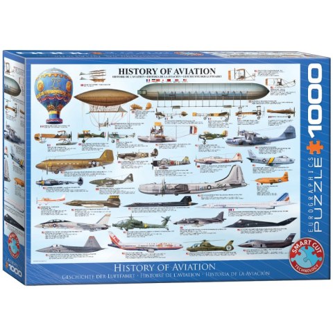 Puzzle 1000 History of Aviation 6000-0086 Puzzle 1000 History of Aviation 6000-0086