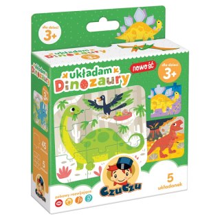 Puzzle Układam Dinozaury CzuCzu
