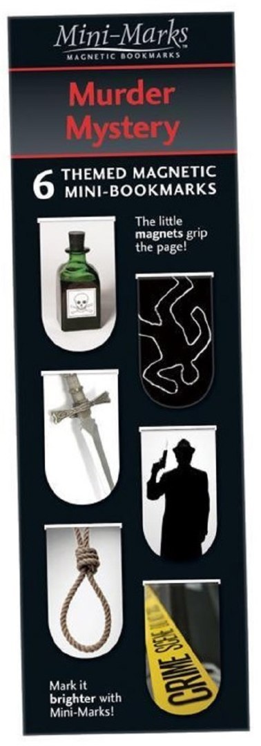 Zakładki magnetyczne Murder Mystery