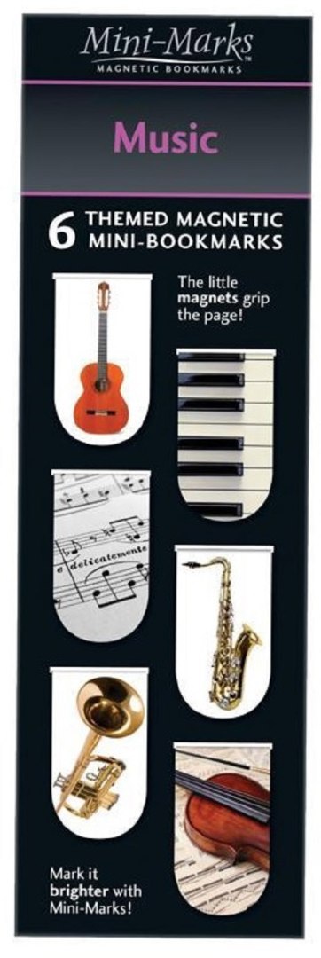 Zakładki magnetyczne Music Zakładki magnetyczne Music
