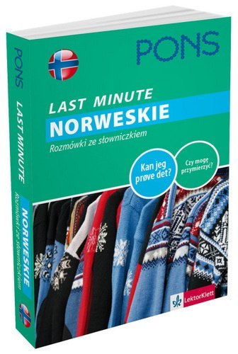 Last Minute NORWESKIE rozmówki ze słowniczkiem PONS Last Minute NORWESKIE rozmówki ze słowniczkiem PONS